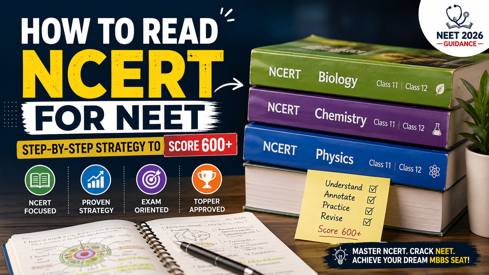 How to Read NCERT for NEET